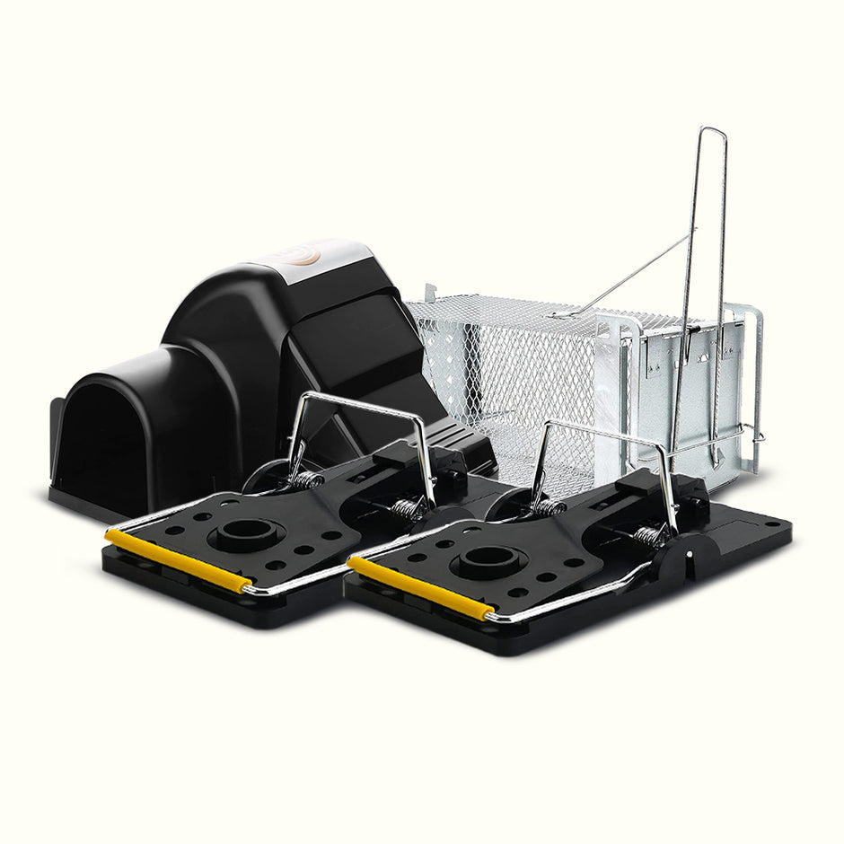 Rat Wraps RatKil Rat Bait Box For Pest Control - Large Rat & Mouse Bait Station